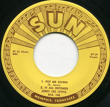 Jerry Lee Lewis : Don't Be Cruel (7", EP)