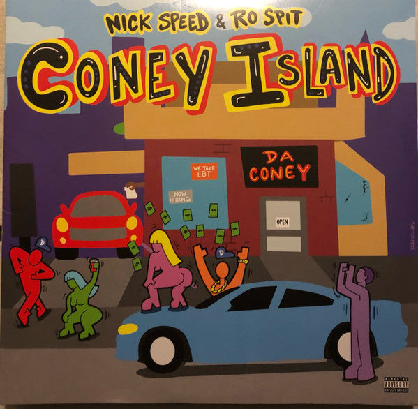 Nick Speed, Ro Spit : Coney Island (2x12", Album)