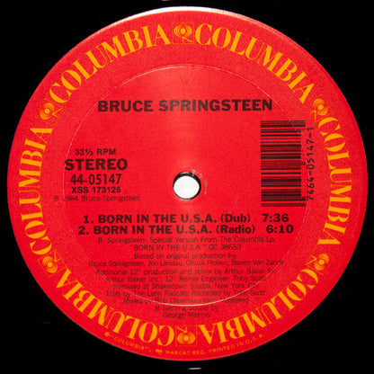 Bruce Springsteen : Born In The U.S.A. (12")