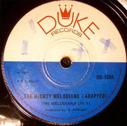 The Melodians : The Mighty Melodians (Adapted) (Pt 1) And (Pt. 2) (7")