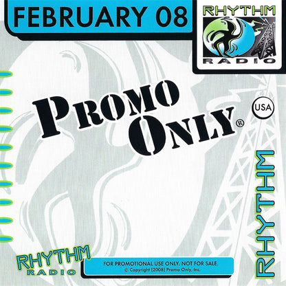 Various : Promo Only Rhythm Radio: February 08 (CD, Comp, Promo)