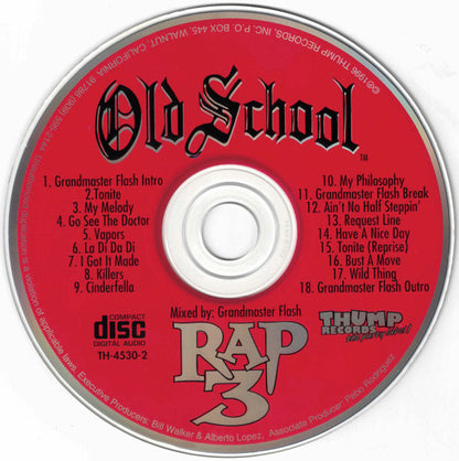 Various : Old School Rap Volume 3 (CD, Comp, Mixed, RP)