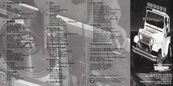 Various : Old School Rap Volume 3 (CD, Comp, Mixed, RP)