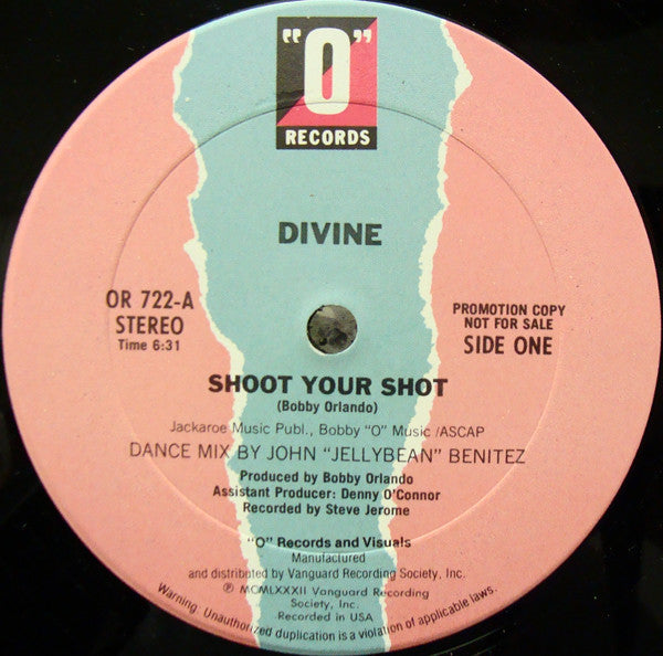 Divine : Shoot Your Shot (12", Promo)