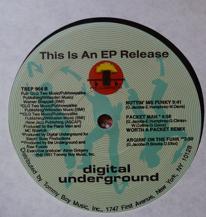Digital Underground : This Is An E.P. Release (12", EP)