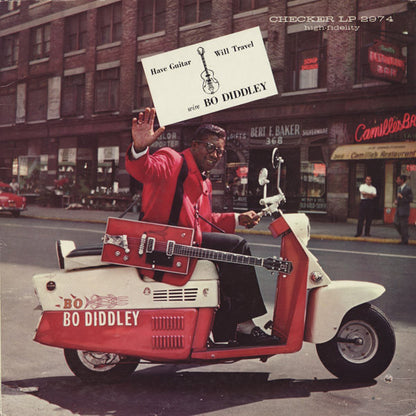 Bo Diddley : Have Guitar, Will Travel (LP, Album, Mono, bla)