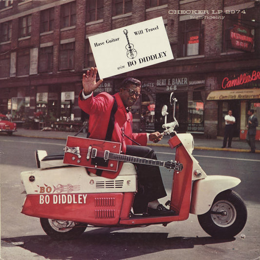 Bo Diddley : Have Guitar, Will Travel (LP, Album, Mono, bla)
