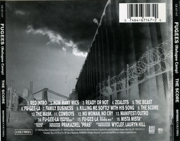 Fugees : The Score (CD, Album, RE)