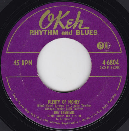 The Treniers : Plenty Of  Money / Go! Go! Go! (7")
