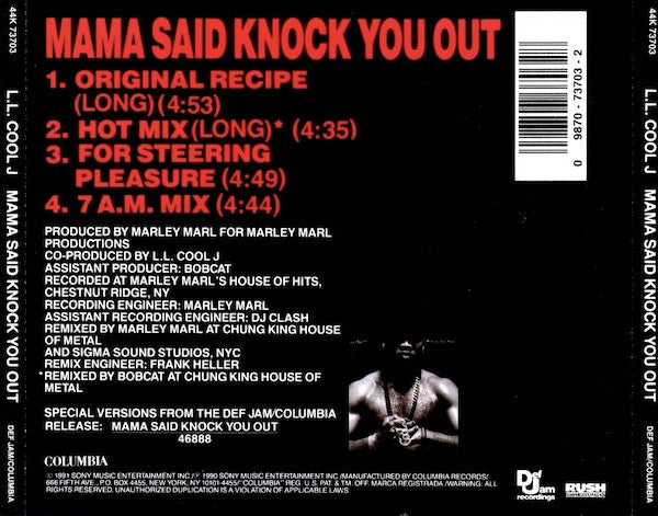 LL Cool J : Mama Said Knock You Out (CD, Single)