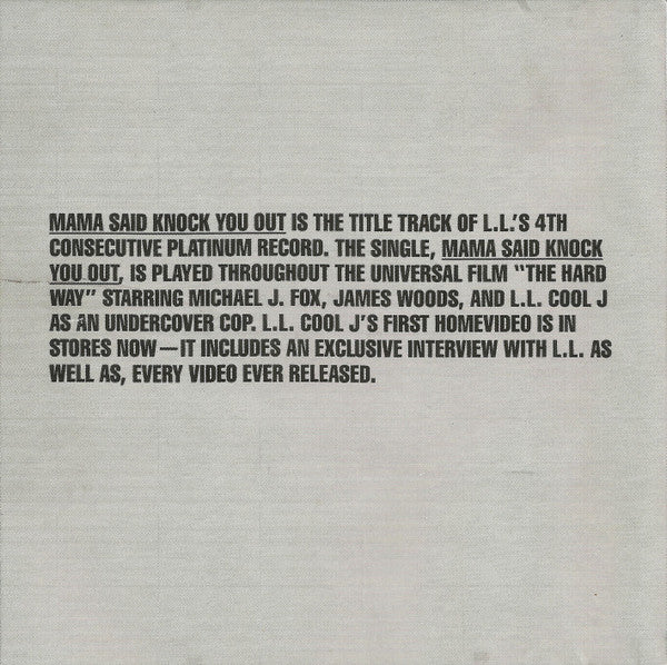 LL Cool J : Mama Said Knock You Out (CD, Single)