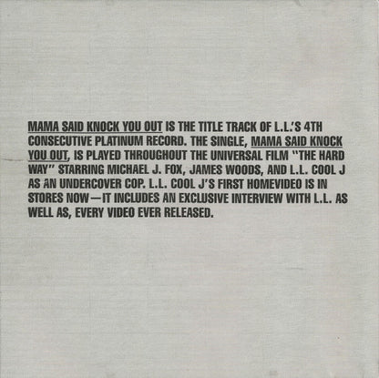 LL Cool J : Mama Said Knock You Out (CD, Single)