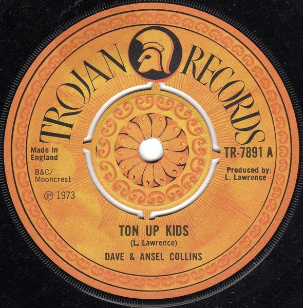 Dave & Ansel Collins : Ton Up Kids (7", Single)