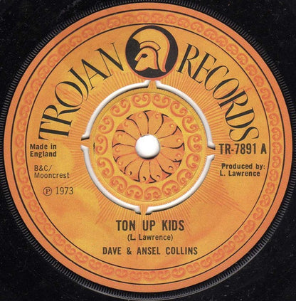 Dave & Ansel Collins : Ton Up Kids (7", Single)