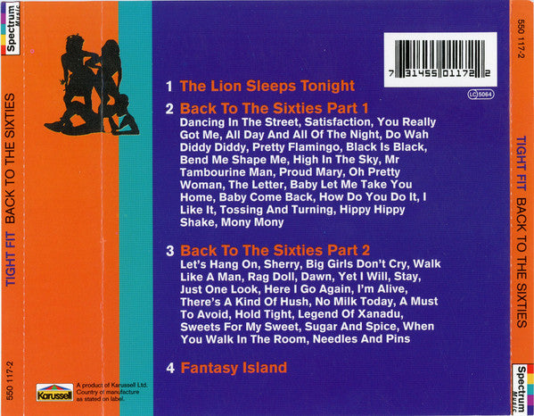 Tight Fit : Back To The Sixties (CD, Comp, P/Mixed)