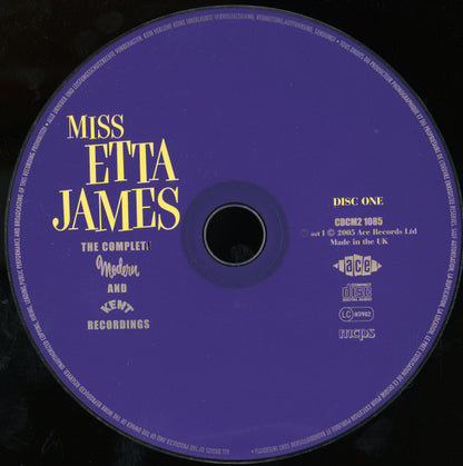 Etta James : The Complete Modern And Kent Recordings (2xCD, Comp)