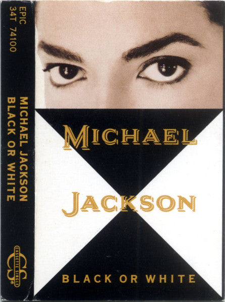 Michael Jackson : Black Or White (Cass, Single)