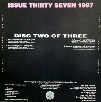 Various : X-Mix Dance Series 37 (3x12", Comp, Promo)