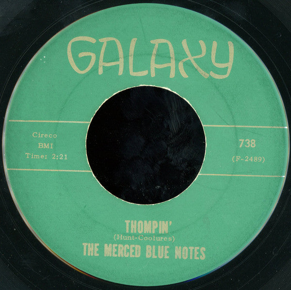 The Merced Blue Notes : Rufus, Jr. / Thompin' (7", Single)