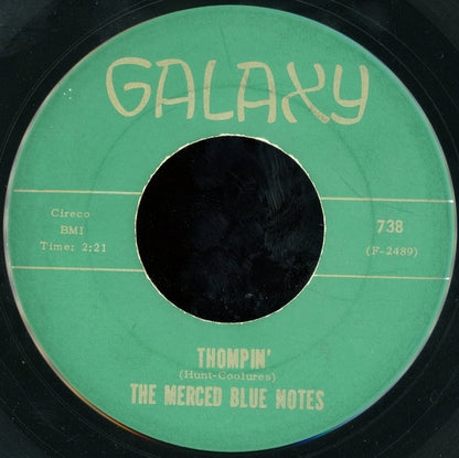 The Merced Blue Notes : Rufus, Jr. / Thompin' (7", Single)