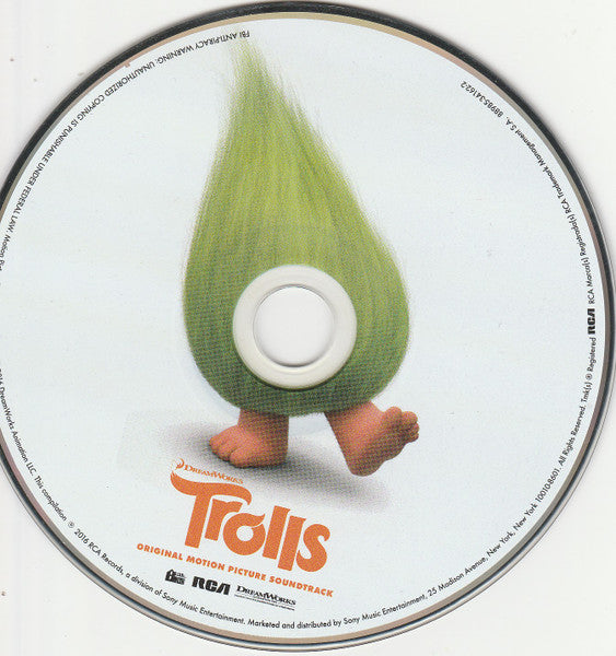 Various : Trolls (Original Motion Picture Soundtrack) (CD)