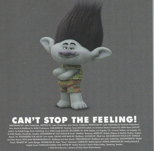 Various : Trolls (Original Motion Picture Soundtrack) (CD)