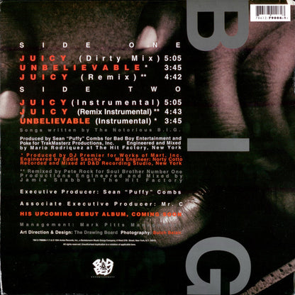 Notorious B.I.G. : Juicy (12")