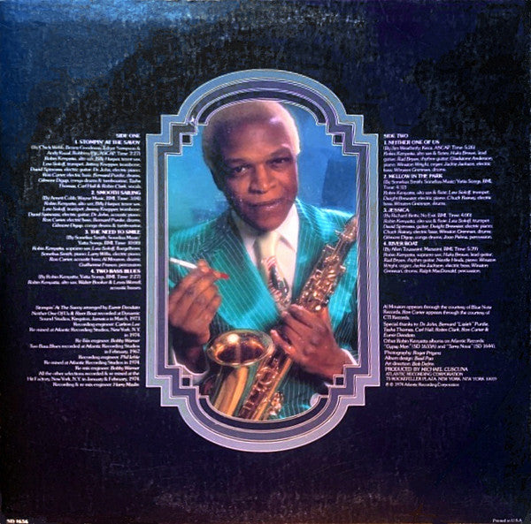Robin Kenyatta : Stompin' At The Savoy (LP, Album, RI)