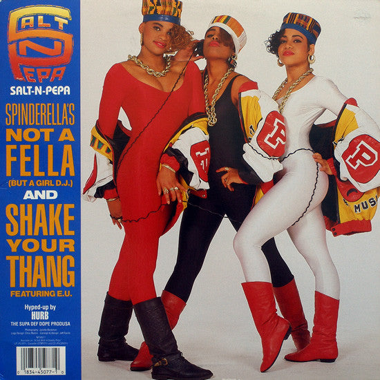 Salt 'N' Pepa : Shake Your Thang / Spinderella's Not A Fella (But A Girl DJ) (12", Promo)