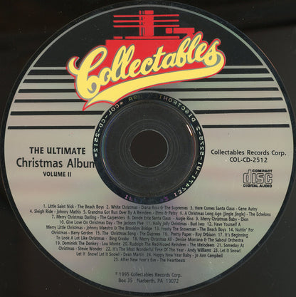 Various : WCBS-FM 101.1 The Ultimate Christmas Album - Volume II (CD, Album, Comp)