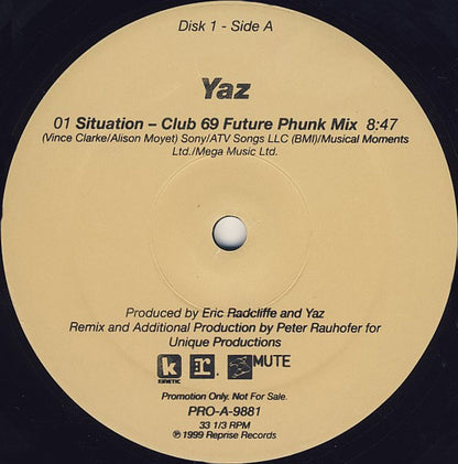 Yazoo : Situation (2x12", Promo)