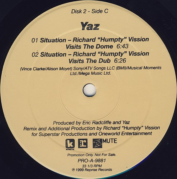Yazoo : Situation (2x12", Promo)