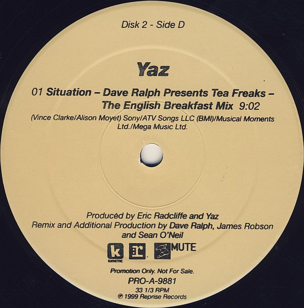 Yazoo : Situation (2x12", Promo)