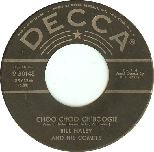 Bill Haley And His Comets : Don't Knock The Rock (7", Glo)