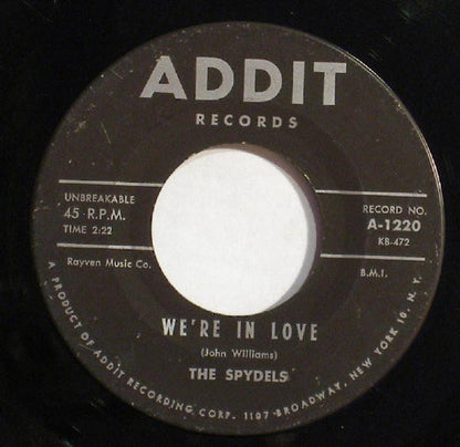 The Spydels : Big Mc Goon / We're In Love (7")