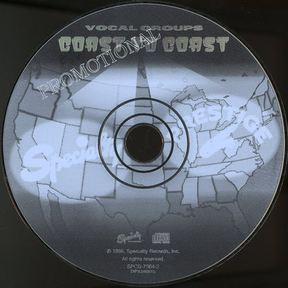 Various : Vocal Groups Coast To Coast (CD, Comp, Promo, RM)