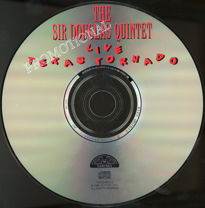 Sir Douglas Quintet : Live Texas Tornado (CD, Album, Promo, RM)