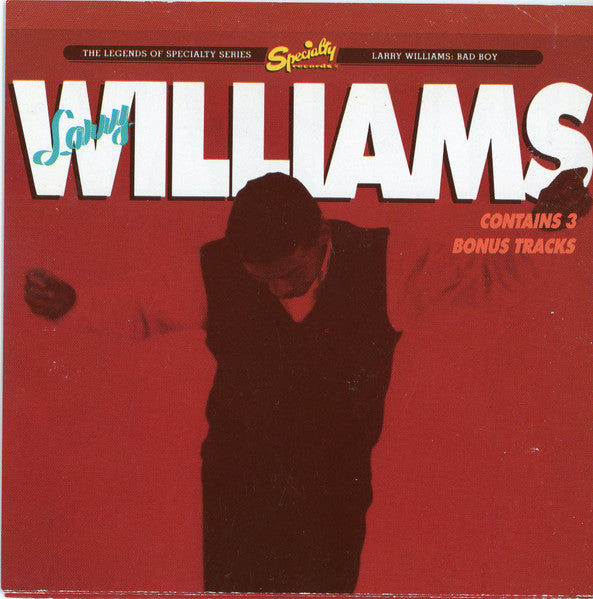 Larry Williams (3) : Bad Boy (CD, Comp, Club, CRC)