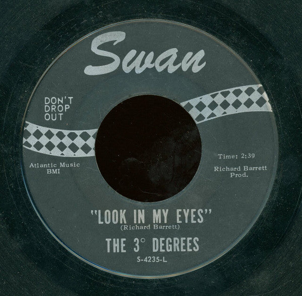 The Three Degrees : Look In My Eyes (7", Single, Mono, Roc)