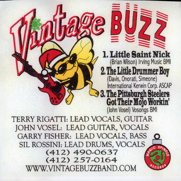 Vintage Buzz : Holiday Greetings (CDr, Album)