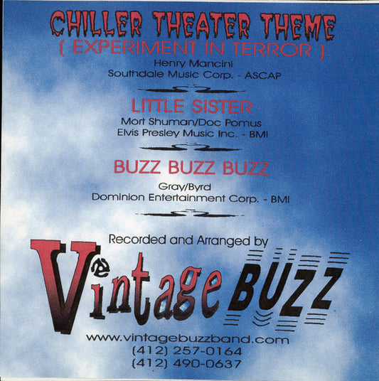 Vintage Buzz : Chiller Theater Theme (CDr, Album)