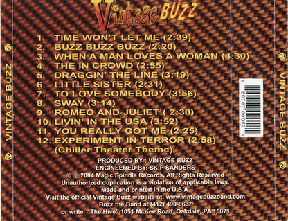 Vintage Buzz : Jive From The Hive (CDr, Album)