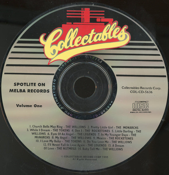 Various : Spotlite On Melba Records, Volume 1 (CD, Comp)