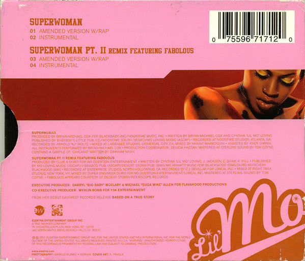 Lil' Mo : Superwoman (CD, Single)