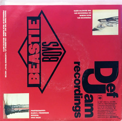 Beastie Boys : She's Crafty / No Sleep Till Brooklyn (7", Single, Promo, Styrene)