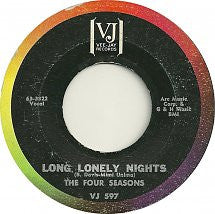 The Four Seasons : Alone (7", Single)