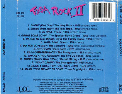 Various : Toga Rock II (CD, Album, Comp)