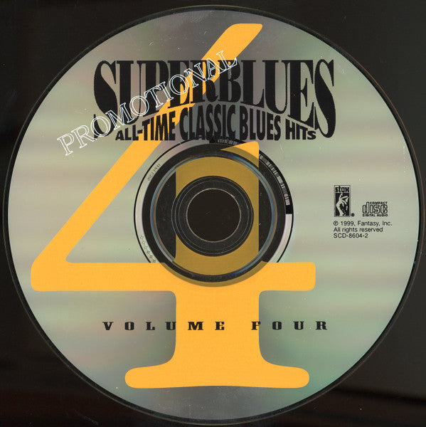 Various : Superblues, Vol. 4 All-Time Classic Blues Hits (CD, Comp, Promo)