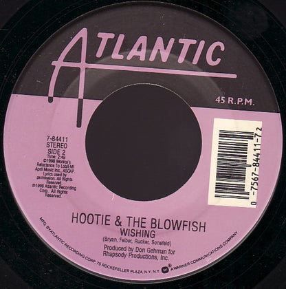 Hootie & The Blowfish : I Will Wait / Wishing (7")