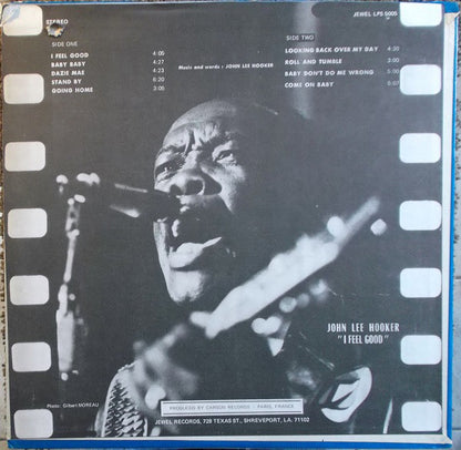 John Lee Hooker : I Feel Good! (LP, Album)